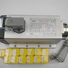 Фрезерный станок с ЧПУ шпиндель ER11 воздушное охлаждение 1.5KW шпиндель с 4 шт. подшипник+ 13 штук ER11 Цанга