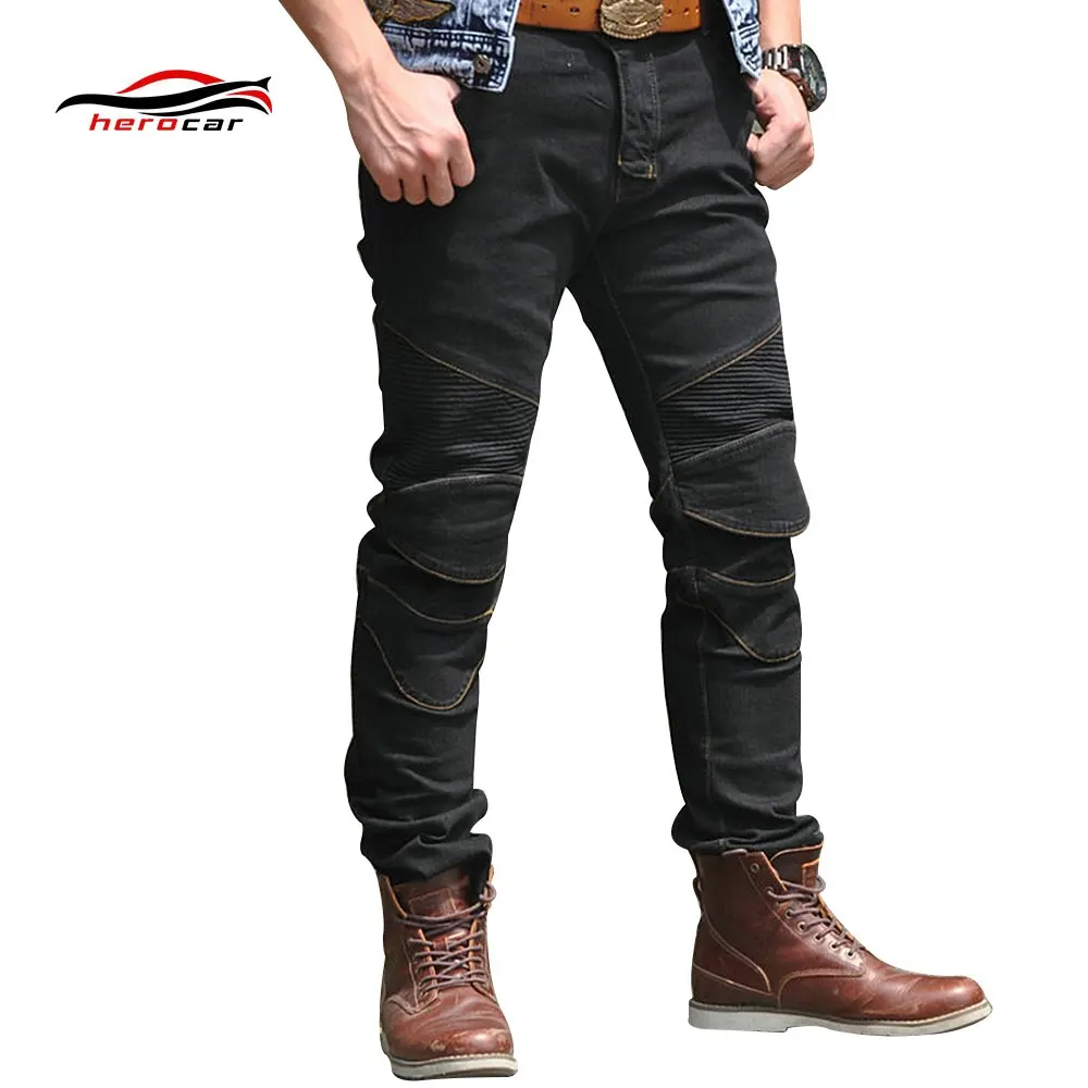 

NEW Motorcycle Pants Mens Moto Jeans Protective Gear Riding Touring Motorbike Trousers Pants Motocross Pantalon Moto Pants