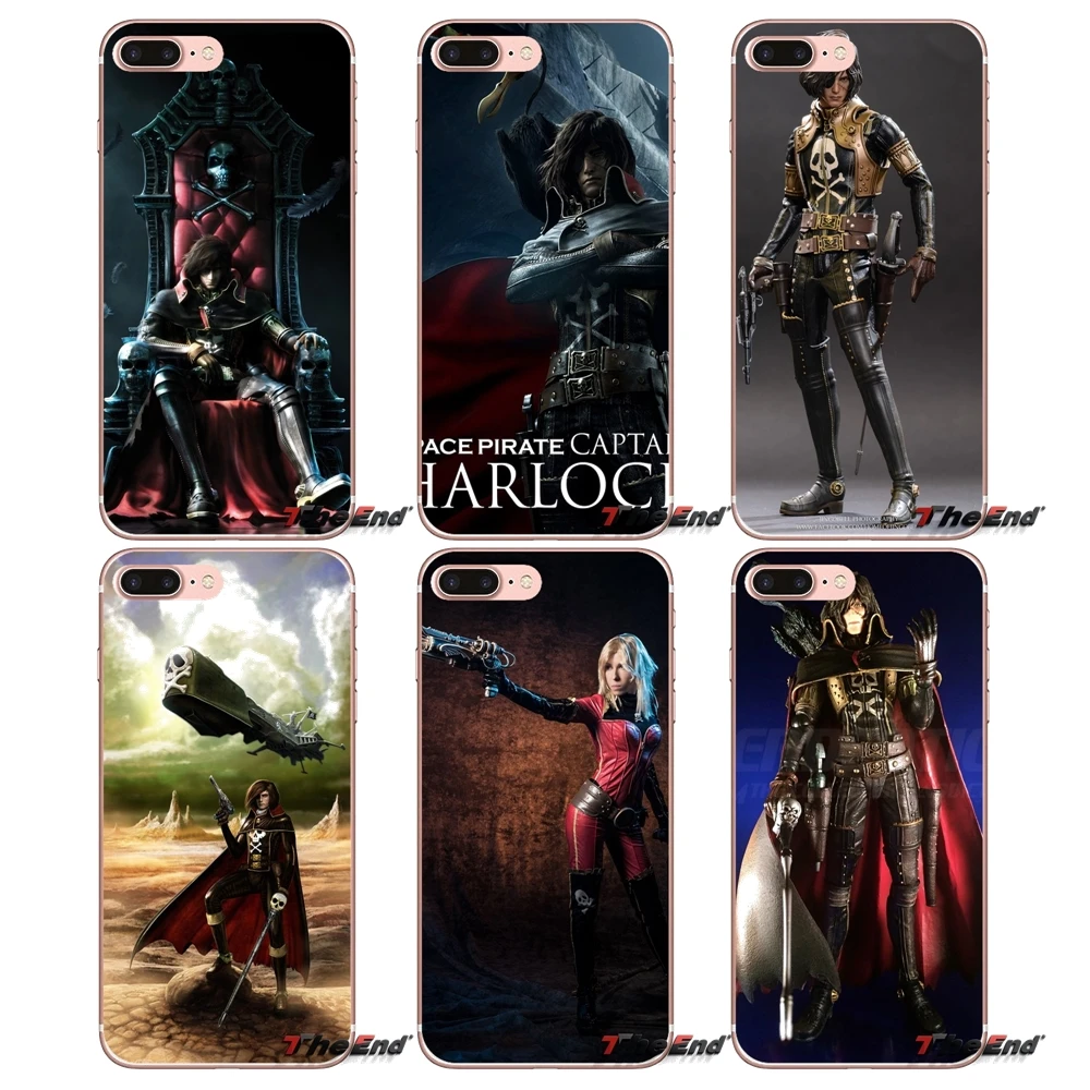 

For iPhone X 4 4S 5 5S 5C SE 6 6S 7 8 Plus Samsung Galaxy J1 J3 J5 J7 A3 A5 2016 2017 Captain Harlock 2013 TPU Silicone Case