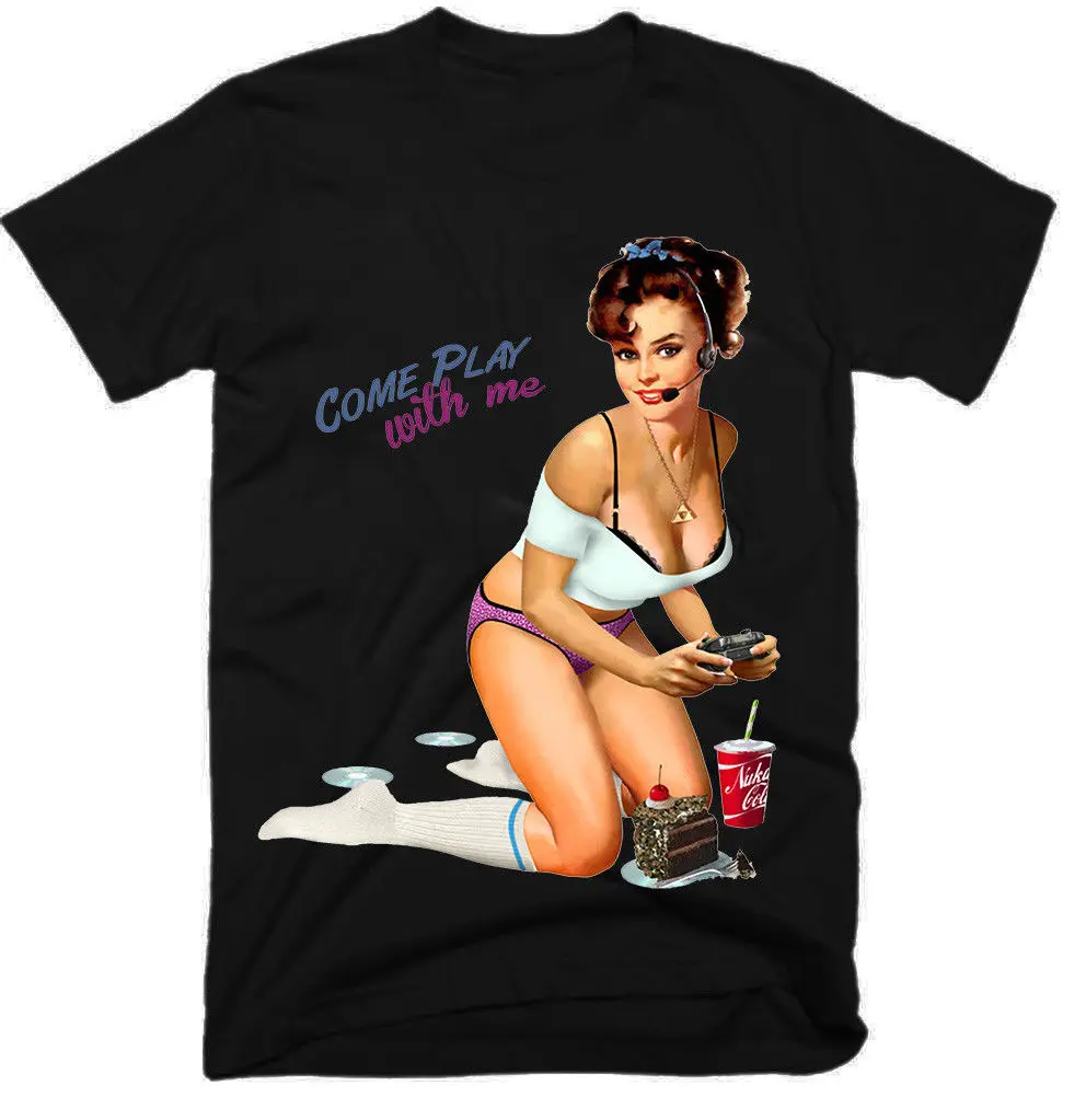 

Pin Up Girl Mens Funny Tshirts Men Streetwear 2019 T Shirt 3D Print T-Shirt Custom T-Shirts For Men