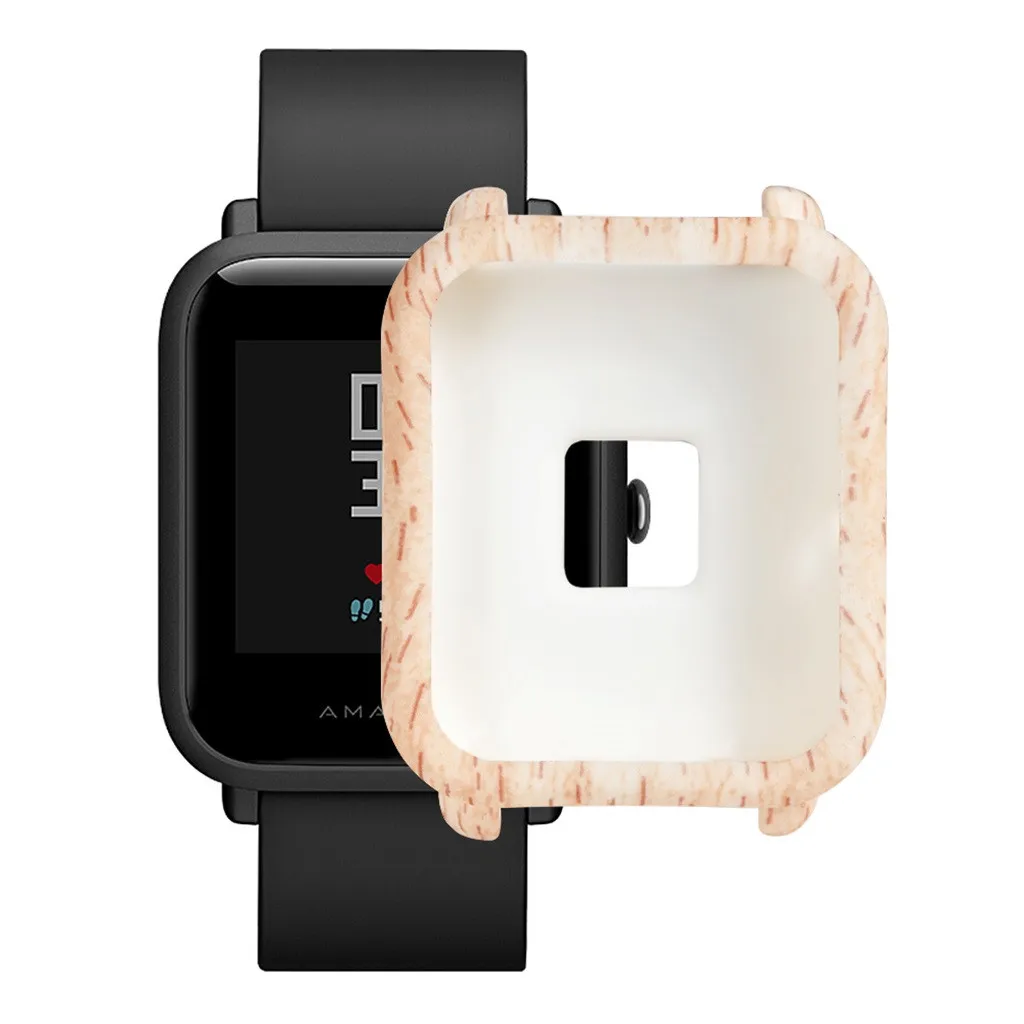 

Durable Fashion Watch Cases Soft TPU Protection Full Case Cover For Huami Amazfit Bip Youth Watch Simple Watch Cases Protector