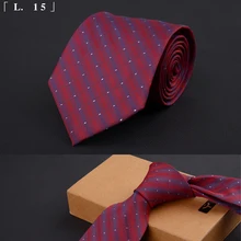 Мужской деловой костюм свадебный галстук жениха галстук 8 см с принтом мужской черный красный синий галстук