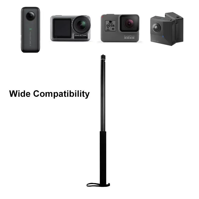 Монопод Insta360 One X2 из алюминиевого сплава 3 м селфи Палка для DJI OSMO Action/Pocket 2/Gopro Hero 7 6 5