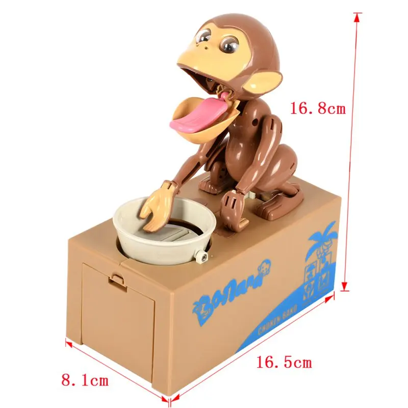 Buy Automated Monkey Steal Coin Piggy Bank Money Box