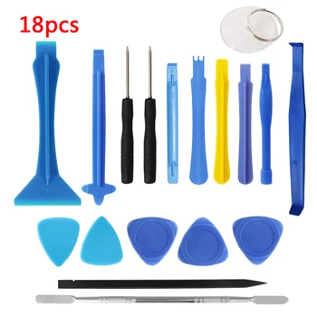 

Repair Tool Kit 18 in 1 Mobile Phone Opening Pry Screwdrivers Set Screen Disassemble Tools Set For iPhone Cell Phone Tablet PC