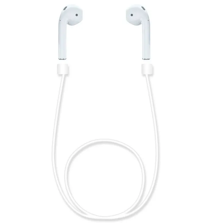 Силиконовый кабель для наушников Apple Airpods шнур iphone 7|headphone accessories|cable headphonesilicone earphones