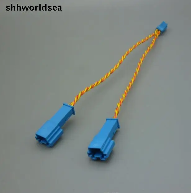Дешевый Shhworldsea 1 2 5 10 шт. Авто Динамик стерео разъем, для автомобиля рога упряжке с проводом кабель для BMW X1, X3, X5 автомобиля EC