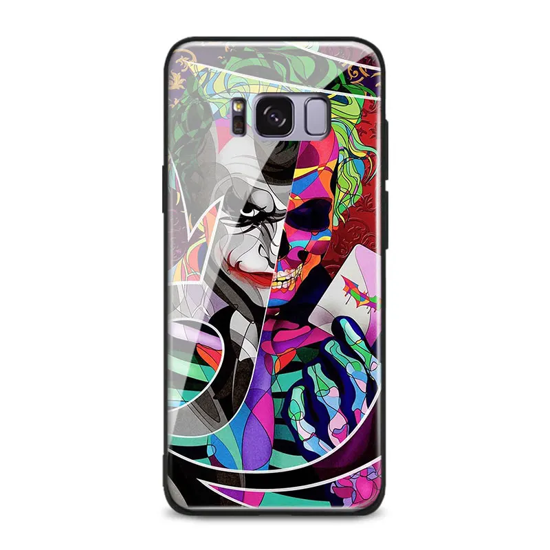 Мягкий силиконовый чехол для телефона Joker из гладкого стекла для samsung Galaxy S7 Edge S8 S9 S10e S10Plus Note 10 8 9 10 PLUS - Цвет: AE 1637