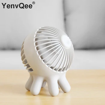 

Octopus mini Fan ventilator Portable Desk table Fan USB rechargeabel Device Cool Fan Soothing Third Gear Wind For Home/Office