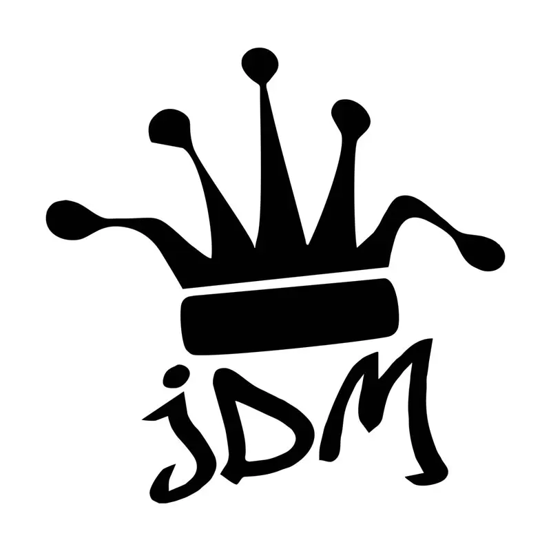 Виниловая наклейка JDM Crown King Drifting Stance на окно бампер украшение для автомобиля