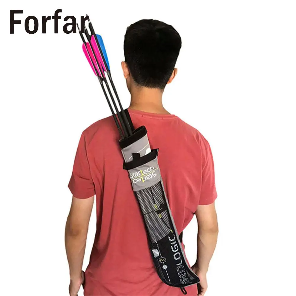 

55cm Arrow Quivers Arrow Arrow Package Bag Strong Bowstring Arrows Bag Hunting Bow Shooting Archery Holder