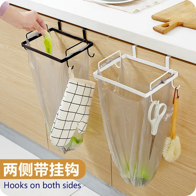Special Offers Iron Kitchen Cabinet Garbage Storage Cabinets Storage Link Garbage Bag Support Frame