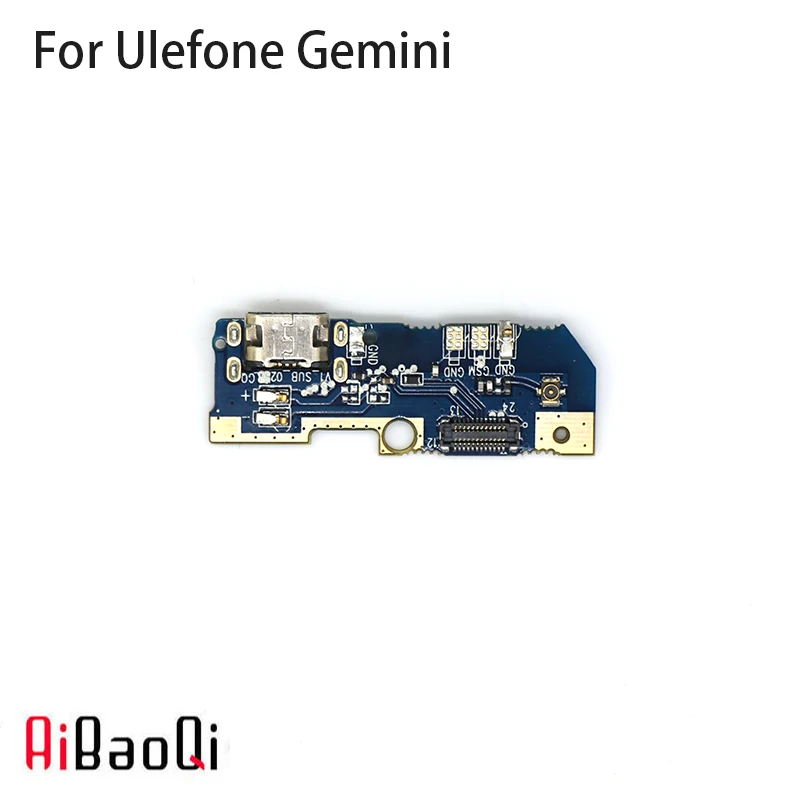 usb разъем плата зарядки для Ulefone Gemini телефон Flex зарядка кабелей модуль микрофон сотовый телефон мини USB порт