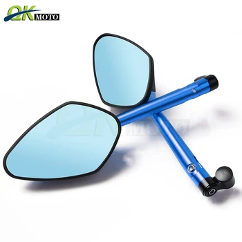 

Universal Aluminum Motorcycles Rearview Mirror Side Mirror For suzuki SV 1000S TL 1000R GSF 600 Bandit MV Agusta F4 1000RR 750S