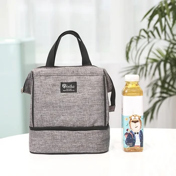 

Thermal Lunch Bag Insulation Cooler Organizer Food Beverage Fresh Keeping Fruit Bento Picnic Drink Cold Tote Accessories