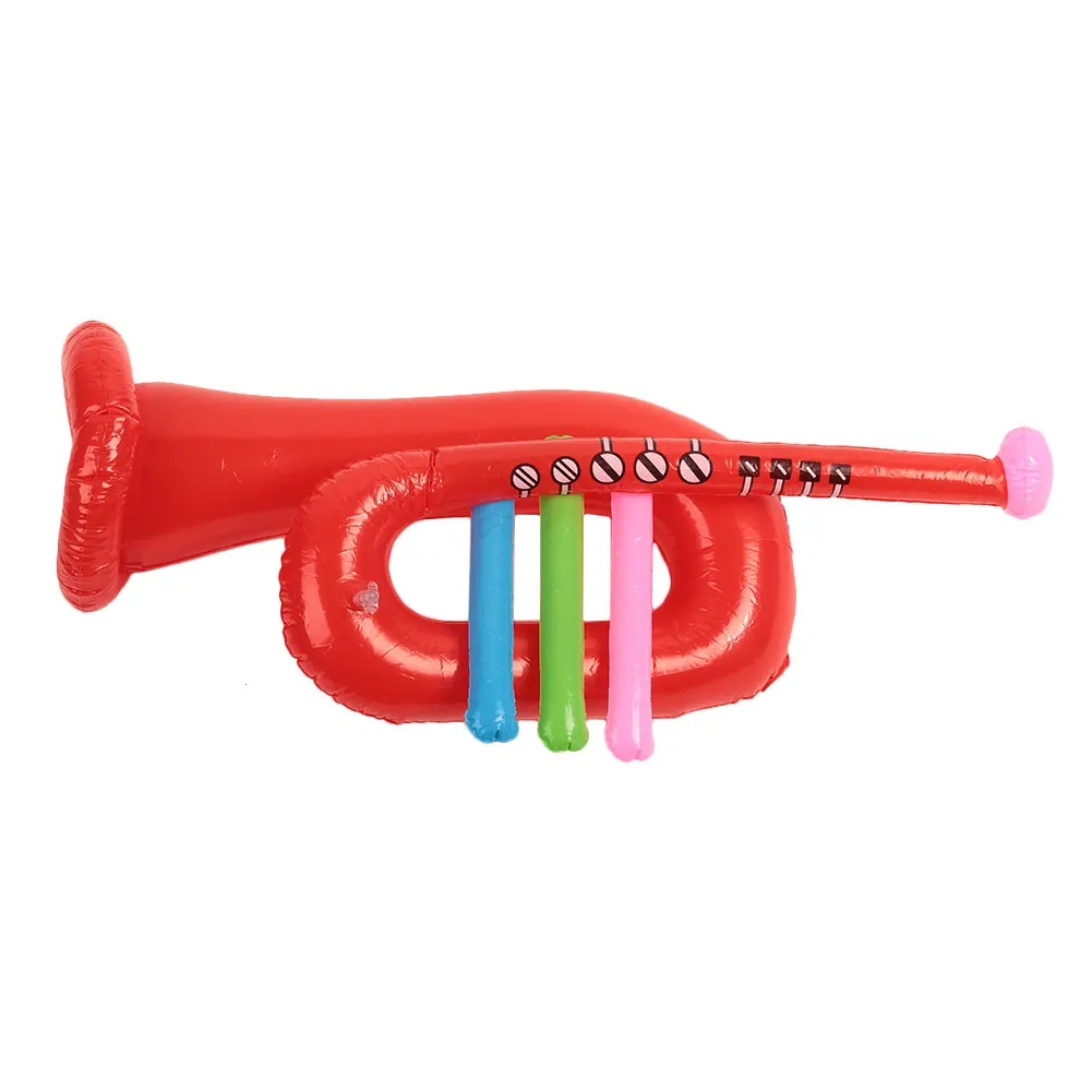 

PVC Inflate Trumpet Toy Kids Trumpet Air Inflation Kids Hand Toy Inflatable Toy Party Prop Novelty