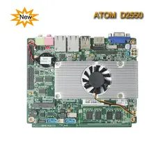 Embedded Lan card Thin Client Board fanless X86 industrial main board With Intel Atom Processor /with onboard 2GB ddr3/msata