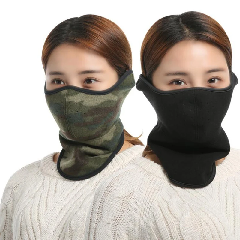 

Oneoney 1pc Winter Warm Cycling Riding Mask Mouth Nose Ear Neck Protector Warmer Outdoor Cold Production Man Woman Office School
