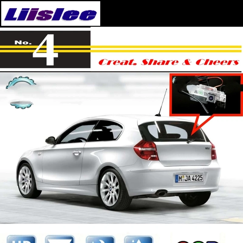

Liislee Car Camera For BMW 1 E81 E87 2004~2013 High Quality Rear View Back Up Camera For PAL NTSC to Use CCD With RCA