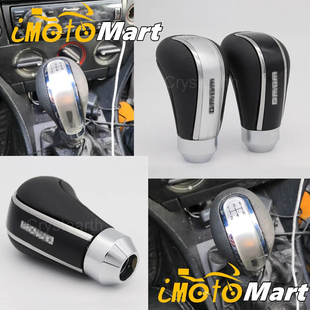 Manual Gear Shift Knobs 5 Speed Car Gear Stick Styling Transmission