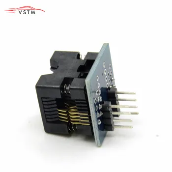 

High Quality SOP8 To DIP8 Wide-body Seat 150mil Programmer Adapter Socket Blue SOIC8 SOP8 TO DIP8 ZIF Adaptor