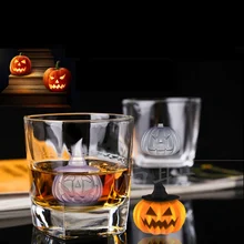 3D Тыква в форме кубика льда поднос производитель Силиконовые принадлежности для барной вечеринки кубики льда 4 сетки подарок на Хэллоуин