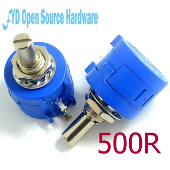 

3590S precision multi- turn potentiometer 500R quality adjustable resistor