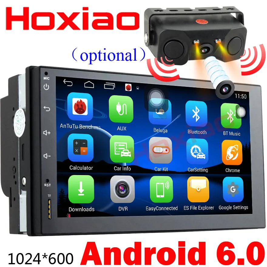 Car DVD GPS android 6.0 Player 2 din radio New universal GPS Navigation Multimedia For Nissan Toyota Volkswagen Mazda BYD Kia VW