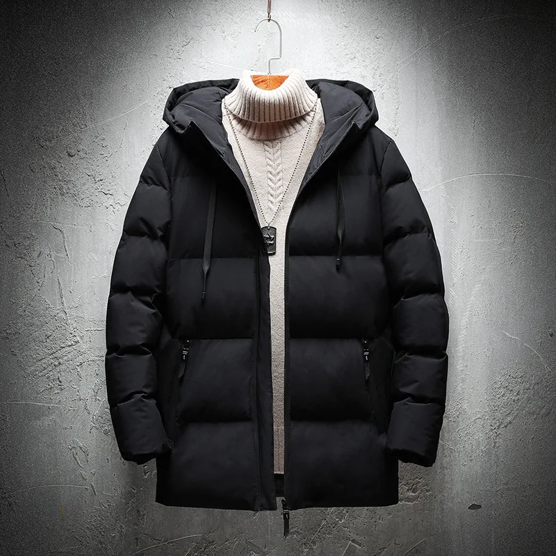 

Plus Size 4XL 5XL 6XL 7XL 8XL Men Hooded Winter Jackets 90