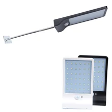 36 светодиодный солнечный уличный свет PIR датчик движения светодиодный Солнечный настенный светильник наружный водонепроницаемый вечерние уличные садовые охранные солнечные лампы