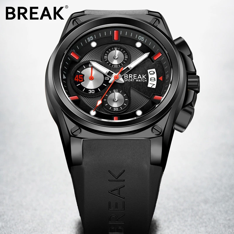 Buy BREAK Watches Men Luxury Brand Quartz Watch