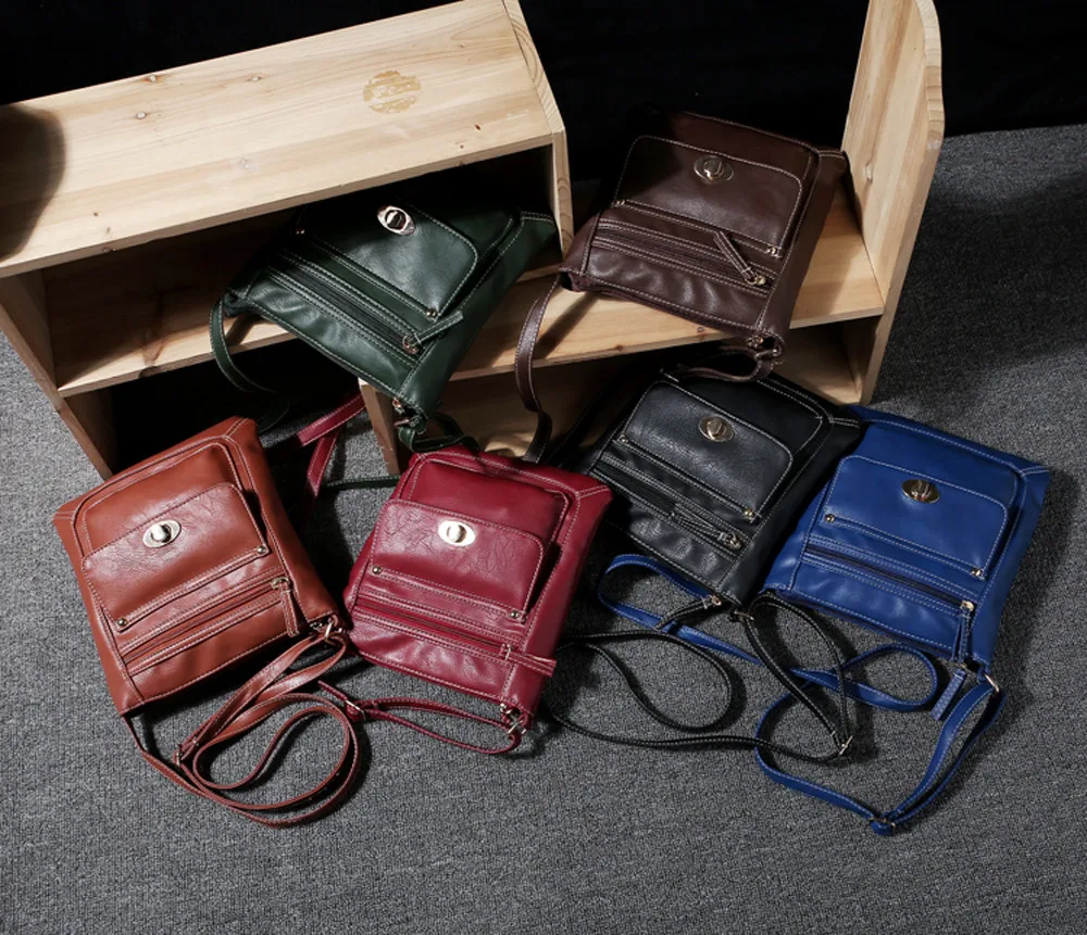 

GRACEFUL  1PC Womens Leather Satchel Cross Body Shoulder Messenger Bag Bolsa de hombro NOV9
