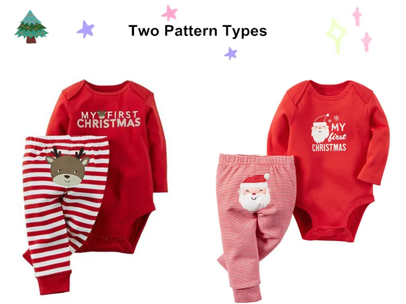 Toddlers Baby Boy Girl Christmas Clothing Sets1-1