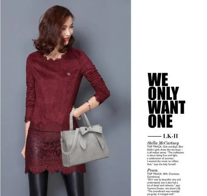 Yalei High Quality Fashion Design Bowknot Pure Hue Women