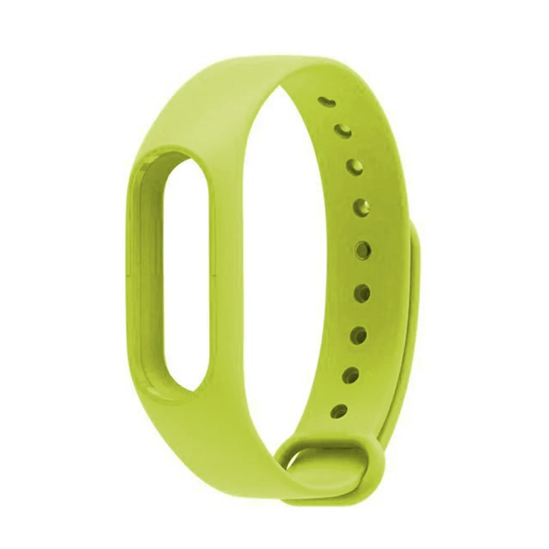 Ремешок на запястье для Mi Band 2 силиконовый цветной браслет смарт Xiaomi