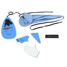 HLBY SLADE 10 шт./компл. очистка саксофона комплект Sax чистая ткань щетка для мундштука ремень мини отвертка набор саксофон аксессуары