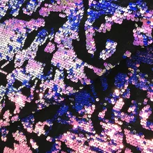 GLace 1Y/лот африканская из кружевной сетчатой ткани 3style блестки вышитые цветы ткань для платья ткань аксессуары TX785