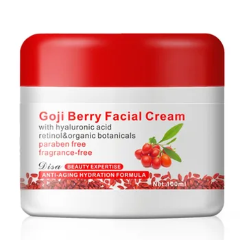 

Goji Berry Facial Tools Cream With Hyaluronic Acid Paraben Free Fragrance Free Face Cream Anti-oxidation Anti-aging Skin Firming