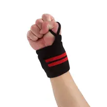 1 шт. наручные обертывания тренажерный зал Средства ухода за кожей здания повязки браслет Фитнес Training Тяжёлая атлетика Brace Поддержка Бретели для нижнего белья Детская безопасность стороны полосы