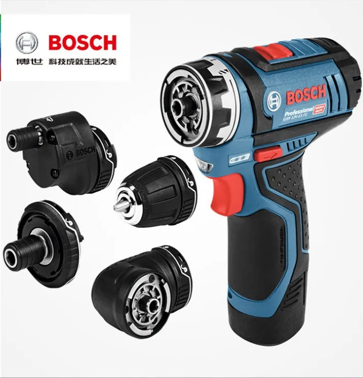 Bosch Электрический инструмент GSR12V 15FC 12 В зарядка электродрель бытовой