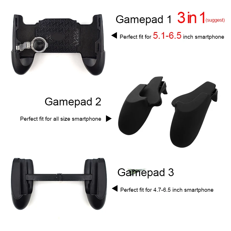 Геймпад HEYNOW для iphone L1/R1 игровой контроллер с держателем и кнопкой