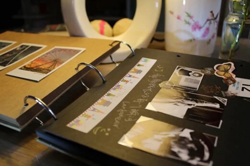 Качественный 10 дюймов ручной работы Daiy фотоальбом 10 страниц бумажные фотоальбомы скрапбук для ребенка семья свадьба память 4 стиля подарок