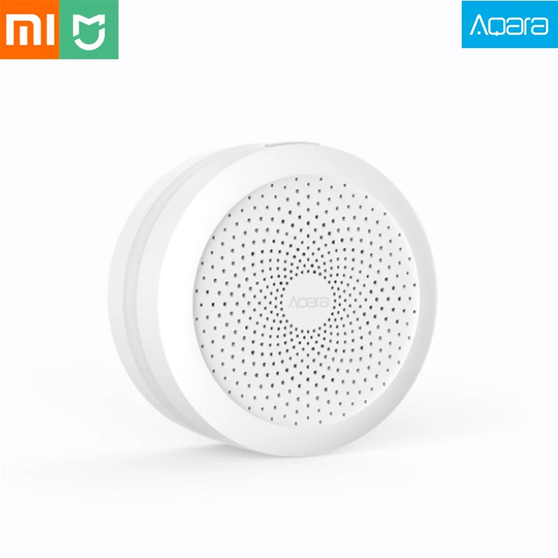 

Xiaomi Mijia Aqara Hub Mi Gateway with RGB Led night light Smart work with Apple Homekit Mi home App International Edition