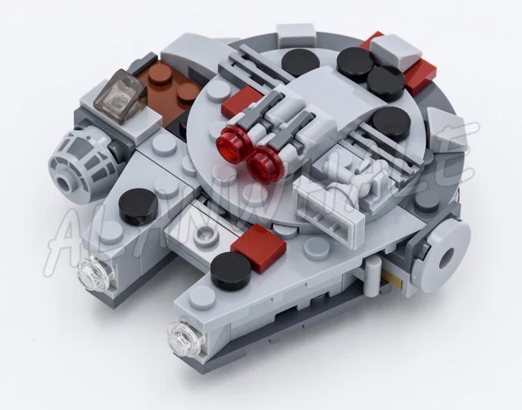 3 типа космические войны Falcon Microfighter 10893 космический корабль фигурки строительные
