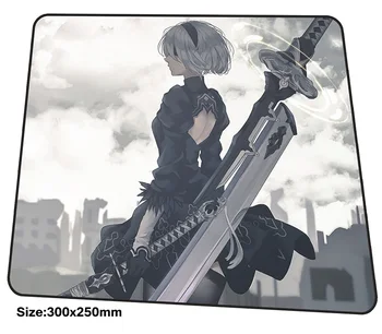 

NieR:Automata mouse pad 300x250mm mousepads best gaming mousepad gamer Fashion large personalized mouse pads HD pattern pc pads