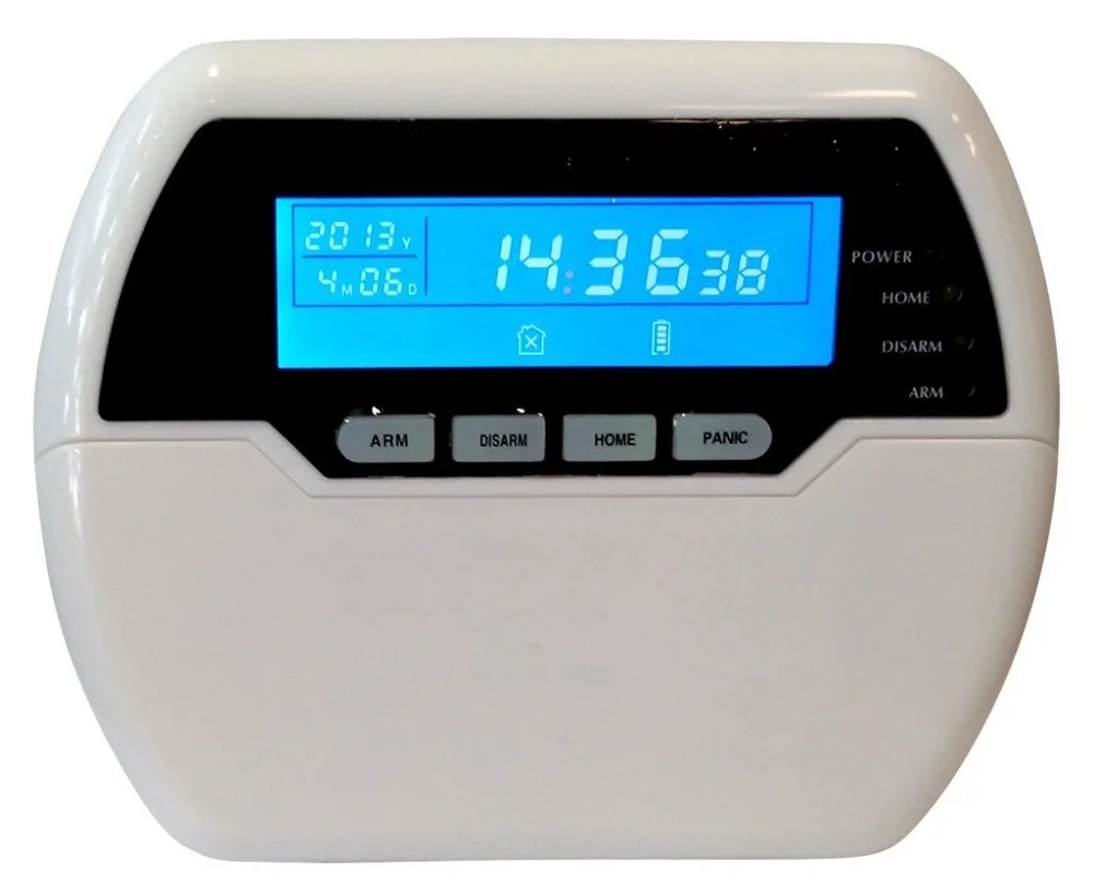 Enfoque FC-7688 sistema de alarma con cable 8 zonas con cable 32 zonas inalámbricas 88 zona de autobús línea fija GSM internet TCP IP cable sistema de Seguridad