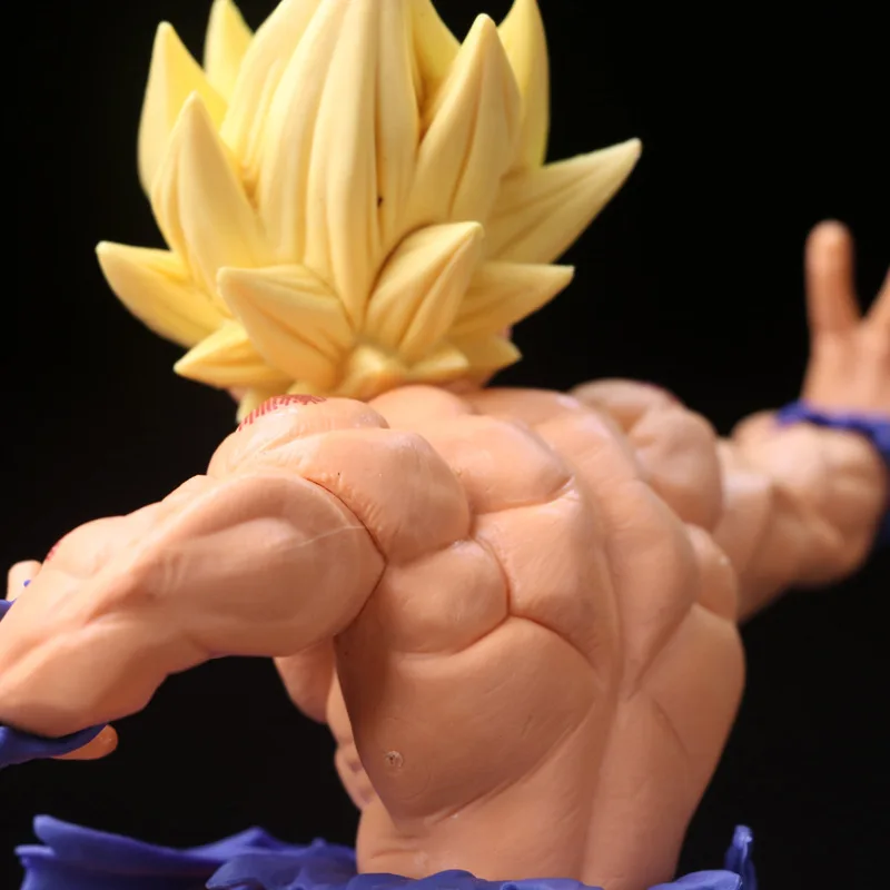 Горячая аниме Dragon Ball Z Resurrection F Супер Saiyan Son Gokou Bardock ПВХ фигурка Коллекционная модель кукла игрушка 23 см