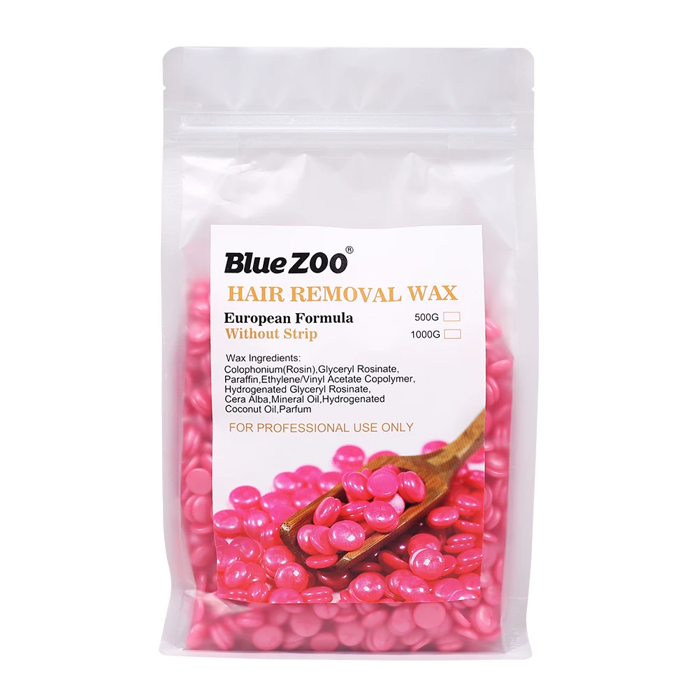 Синий зоопарк 500 г депиляции жесткий Waxlatory shimmer роза красное золото удаления волос уход за кожей лица бритья Крем-мыло воск бобы BZ108