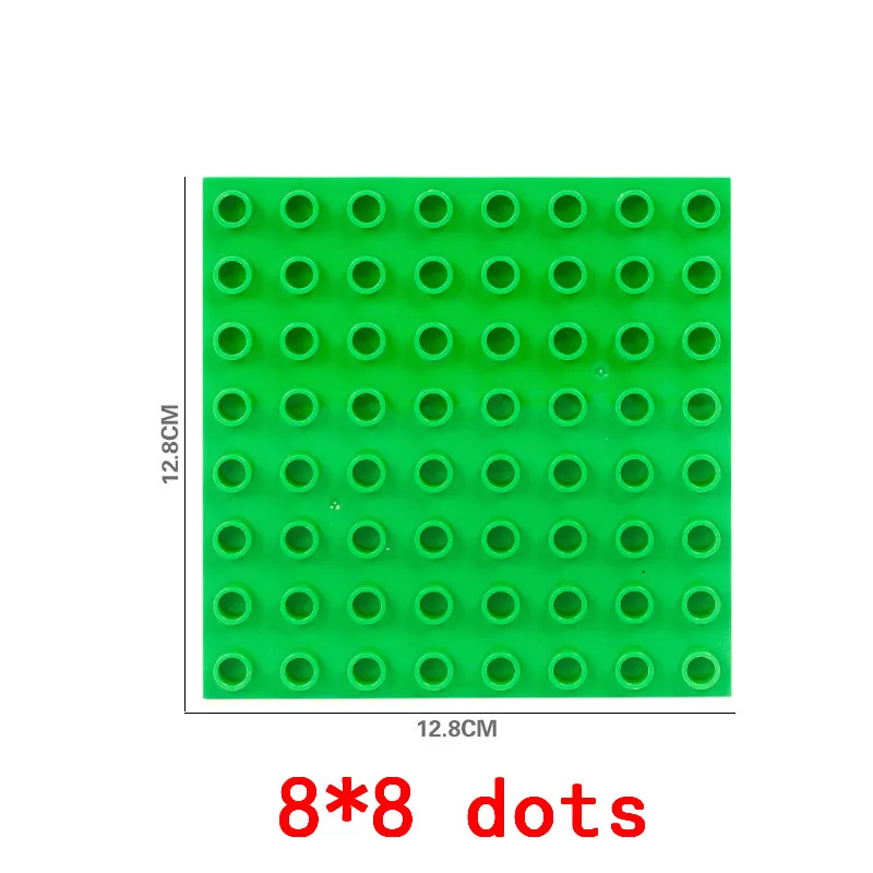 Новая Большая частица Diy строительное основание для блоков Совместимо с Duploed Baseplate кирпичи аксессуары детские подарочные игрушки для детей - Цвет: Blocks 4