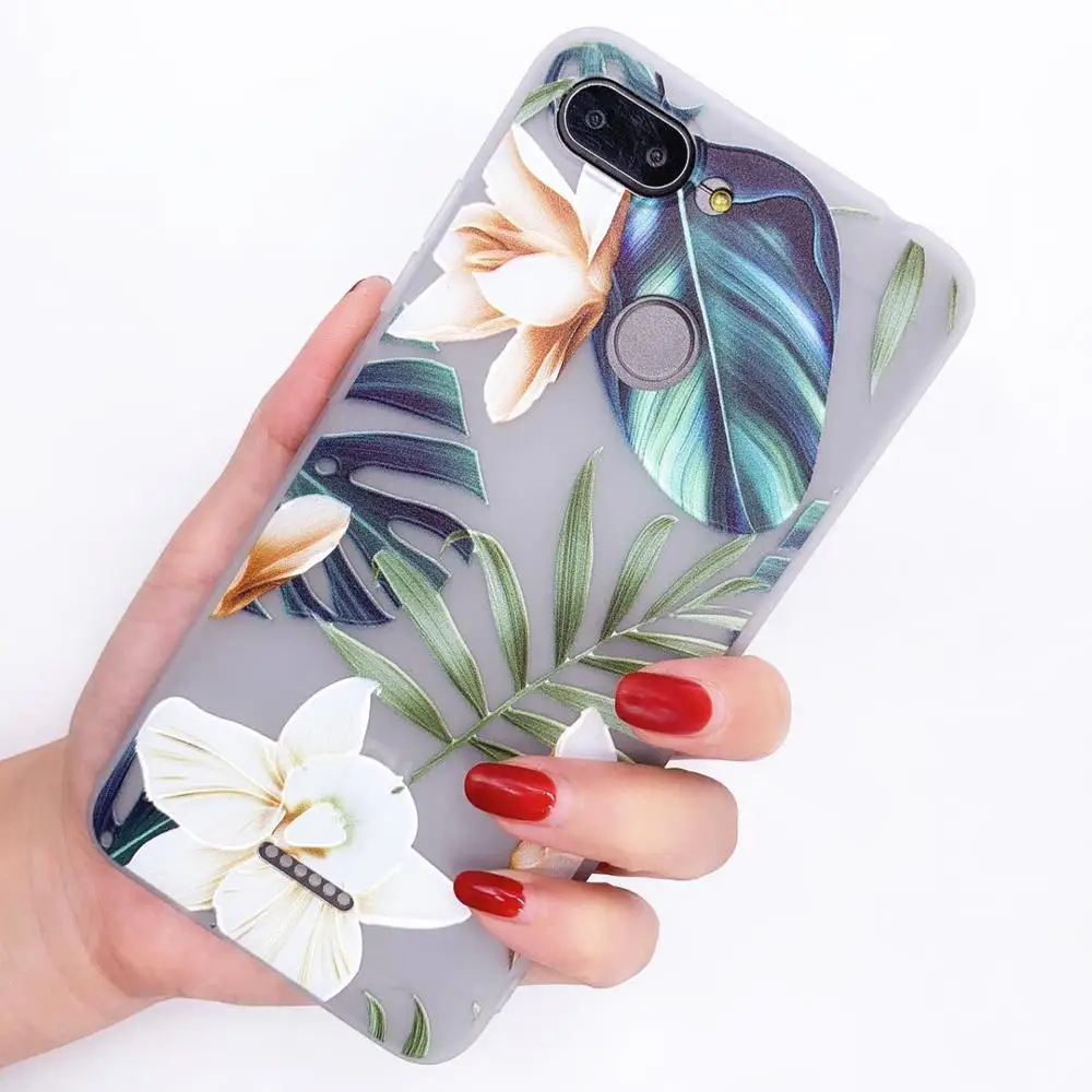 Xiaomi Redmi 6 Case 15 color 3D pattern New design Soft TPU Silicone cover case for Phone #VA |